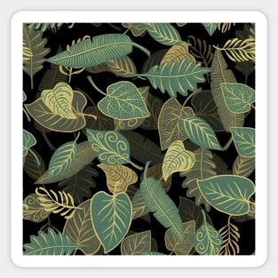 Leaf Pattern Sticker